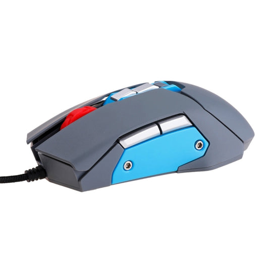 MOS9A 9 Keys 1600DPI Office Game USB Voice-Activated Voice Macro Programming Mouse, Cable Length: 2m by buy2fix
