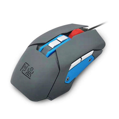 MOS9T 9 Keys 1600DPI Custom Mouse Built-in U Disk + Temperature Humidity Sensor, Cable Length: 2m by buy2fix
