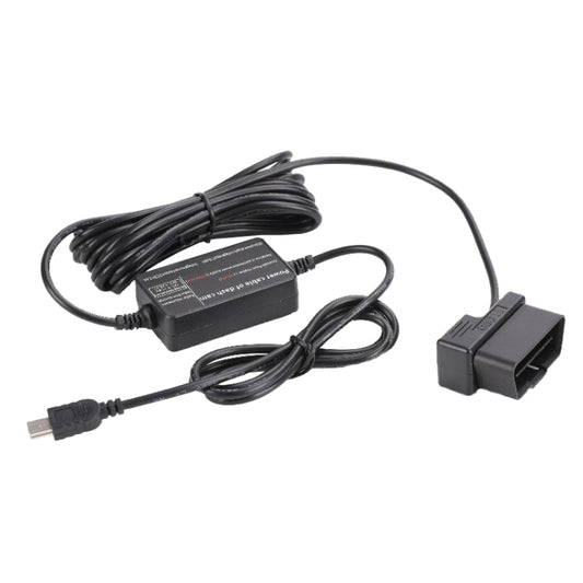H525 Driving Recorder OBD Radar Line Microwave Induction Antihyline With Low Voltage Protection Car Power Cable(Mini Straight) - Cables & Connectors by buy2fix | Online Shopping UK | buy2fix
