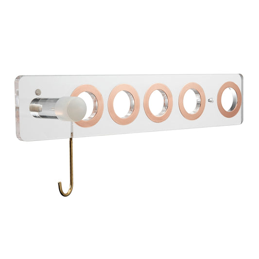 JD01 Punch-Free Hange Acrylic Hair Dryer Storage Bracket For Dyson Hair Dryer(Transparent) - Hair Dryers & Accessories by buy2fix | Online Shopping UK | buy2fix