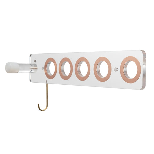 JD01 Punch-Free Hange Acrylic Hair Dryer Storage Bracket For Dyson Hair Dryer(Transparent) - Hair Dryers & Accessories by buy2fix | Online Shopping UK | buy2fix