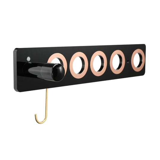 JD01 Punch-Free Hange Acrylic Hair Dryer Storage Bracket For Dyson Hair Dryer(Black) - Hair Dryers & Accessories by buy2fix | Online Shopping UK | buy2fix