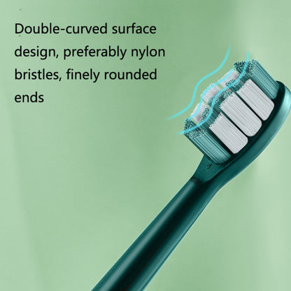 AW-175 Adult Household USB Sonic Electric Toothbrush Couple Toothbrush(Green) - Toothbrushes by buy2fix | Online Shopping UK | buy2fix