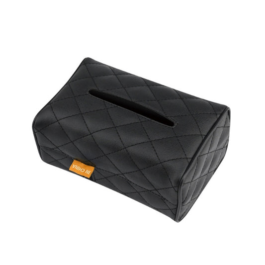 2 PCS GM-020 Car Sun Visor Chair Back Mount Car Paper Towel Box(Black) by buy2fix