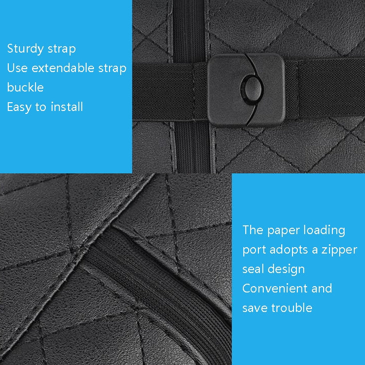 2 PCS GM-020 Car Sun Visor Chair Back Mount Car Paper Towel Box(Pink) by buy2fix