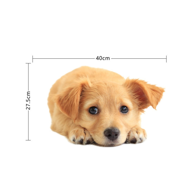 Style 1 Large 3D Simulation Dog Car Stickers Rain-Proof Sunscreen Car Sticker Scratch Shaving Decoration Stickers by buy2fix