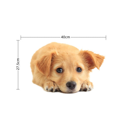 Style 1 Large 3D Simulation Dog Car Stickers Rain-Proof Sunscreen Car Sticker Scratch Shaving Decoration Stickers by buy2fix