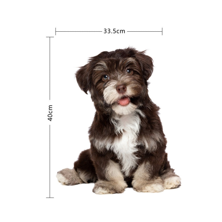 Style 3 Large 3D Simulation Dog Car Stickers Rain-Proof Sunscreen Car Sticker Scratch Shaving Decoration Stickers by buy2fix