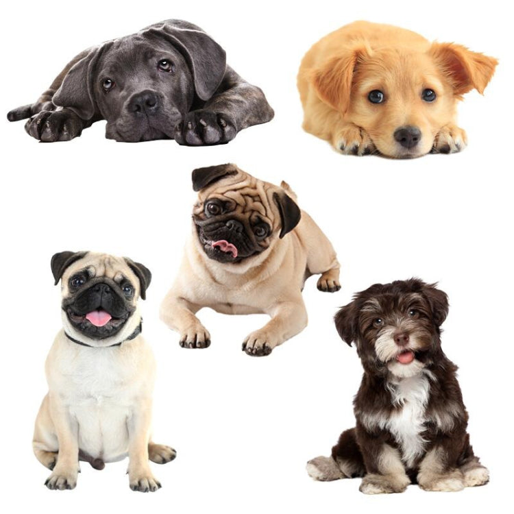 Style 4 Large 3D Simulation Dog Car Stickers Rain-Proof Sunscreen Car Sticker Scratch Shaving Decoration Stickers by buy2fix