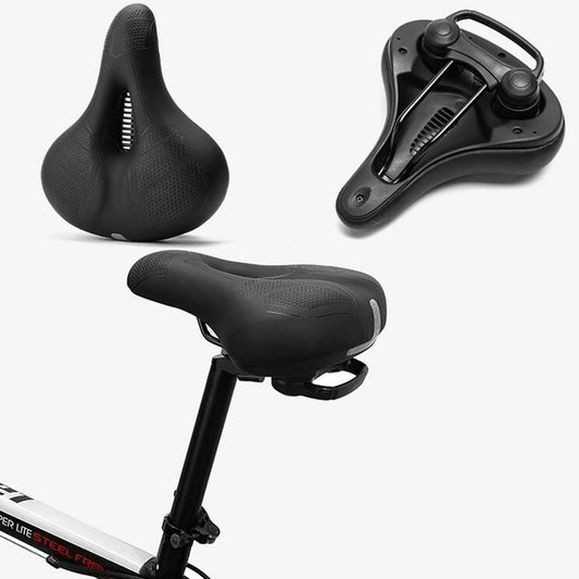 BG-1147 Bicycle Comfortable Cushion Bicycle Cycling Seat Mountain Bike Saddle Large - Bicycle Saddle by buy2fix | Online Shopping UK | buy2fix