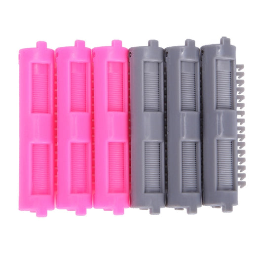 F2001 25 in 1 Perm Bar Styling Fluffy Perm Hair Clip Hair Salon Barber Shop Hairdressing Tools(Pink) by buy2fix