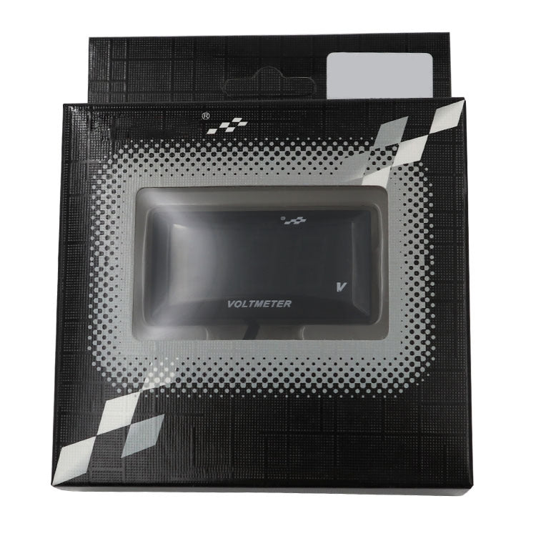 12-150V Motorcycle LCD Display Voltage(White Light) - Electrical Instruments by buy2fix | Online Shopping UK | buy2fix