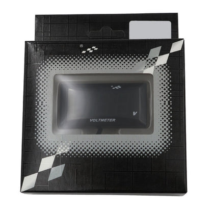 12-150V Motorcycle LCD Display Voltage(White Light) - Electrical Instruments by buy2fix | Online Shopping UK | buy2fix