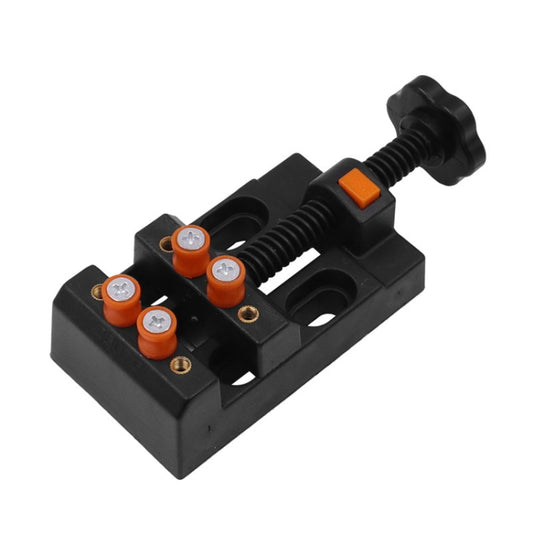 Eight-Hole Mini Flat Bench Vise Bodhi Beads Walnut Fixture(Black) - Others by buy2fix | Online Shopping UK | buy2fix
