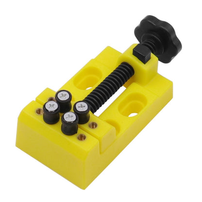 Eight-Hole Mini Flat Bench Vise Bodhi Beads Walnut Fixture(Yellow) - Others by buy2fix | Online Shopping UK | buy2fix