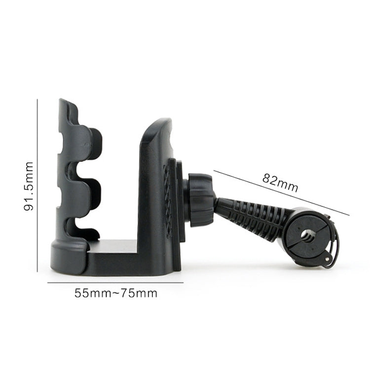 2 PCS SMCP-380 General Riding Cup Rack Motorcycle Bicycle Cup Holder(Handlebar Installation) - Holder by buy2fix | Online Shopping UK | buy2fix