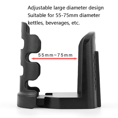 2 PCS SMCP-380 General Riding Cup Rack Motorcycle Bicycle Cup Holder(Handlebar Installation) - Holder by buy2fix | Online Shopping UK | buy2fix