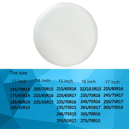 PVC Tire Cover Waterproof And Dust-Proof Car Spare Tire Cover, Size: 17 inch - Window Foils & Solar Protection by buy2fix | Online Shopping UK | buy2fix