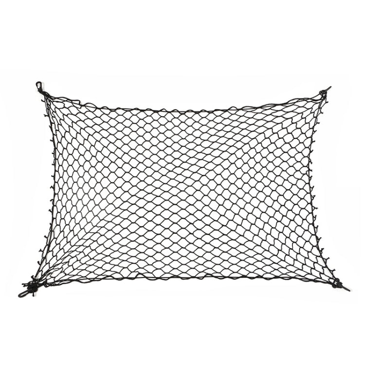 Car Pet Isolation Net Car Back Seat Dog Barrier Safety Net(120x70cm 4 Side Rubber Band) by buy2fix