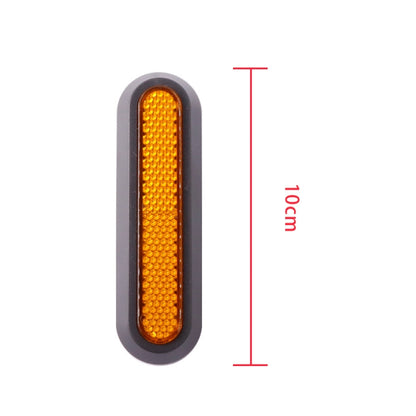 Electric Scooter Wheel Four-way Side Decorative Cover With Reflective Strips & Screws For Xiaomi Mijia 1S / Pro 2(Red) - Accessories & Parts by buy2fix | Online Shopping UK | buy2fix