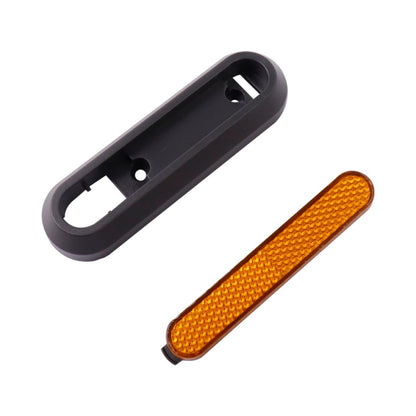 Electric Scooter Wheel Four-way Side Decorative Cover With Reflective Strips & Screws For Xiaomi Mijia 1S / Pro 2(Yellow) - Accessories & Parts by buy2fix | Online Shopping UK | buy2fix