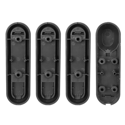 Electric Scooter Wheel Four-way Side Decorative Cover With Reflective Strips & Screws For Xiaomi Mijia 1S / Pro 2(Red) - Accessories & Parts by buy2fix | Online Shopping UK | buy2fix