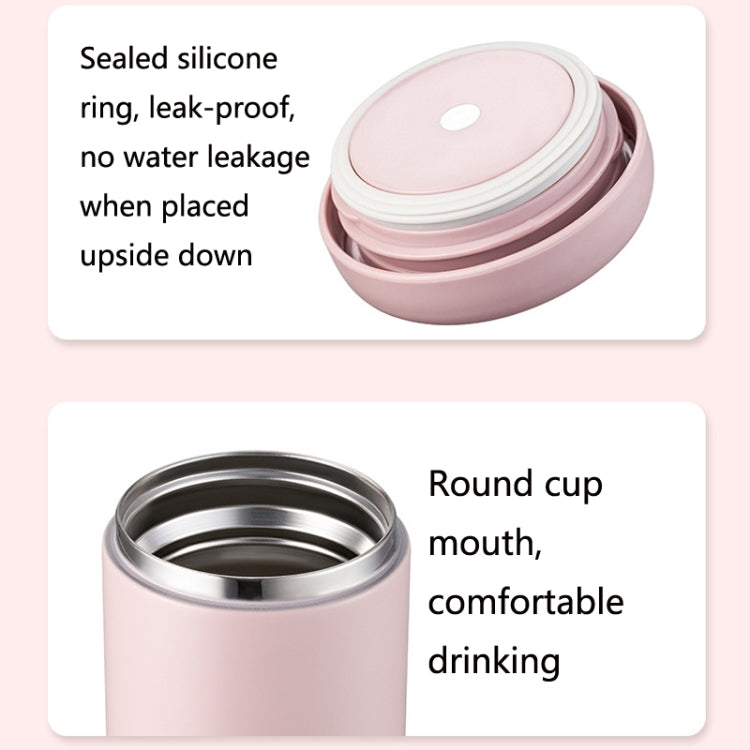 316 Stainless Steel Smart Vacuum Flask Children Portable Mini Display Temperature Cup Big Belly Cup(grey) - Vacuum Thermoses & Cups by buy2fix | Online Shopping UK | buy2fix