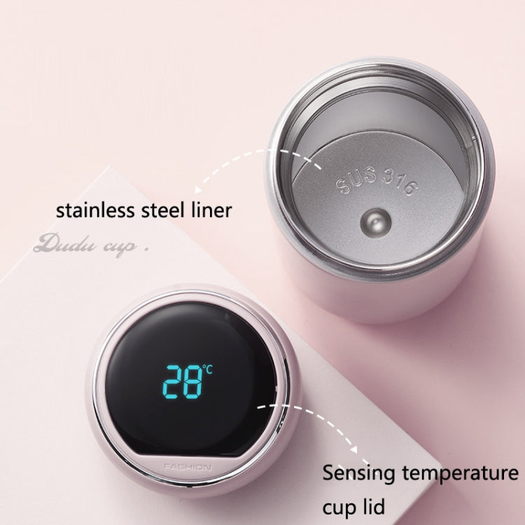 316 Stainless Steel Smart Vacuum Flask Children Portable Mini Display Temperature Cup Big Belly Cup(grey) - Vacuum Thermoses & Cups by buy2fix | Online Shopping UK | buy2fix