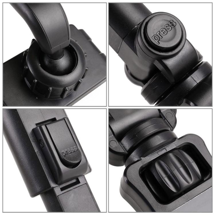 H02 Car Rearview Mirror Mobile Phone Holder Pillow Universal Car Mobile Phone Holder by buy2fix