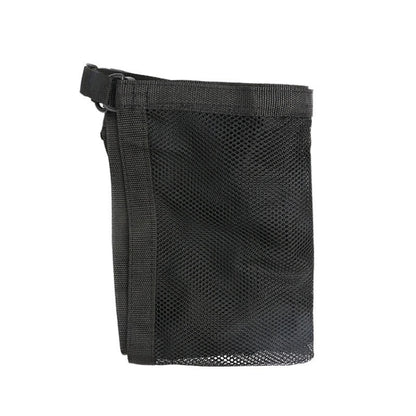 Car Ceiling Storage Net Bag Draw Rope Double-Layer Zipper Car Storage Net Pocket(80x55cm) by buy2fix