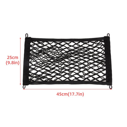 BL-210330 Car Door Net Bag Car Stretch Storage Bag Trunk Fire Extinguisher Side Net, Style: 45x25cm Fine Net by buy2fix