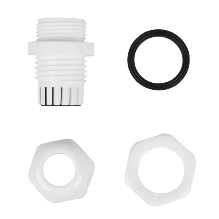 Solar Photovoltaic Plastic Bracket ABS Photovoltaic Car Roof Waterproof Junction Box(White) by buy2fix