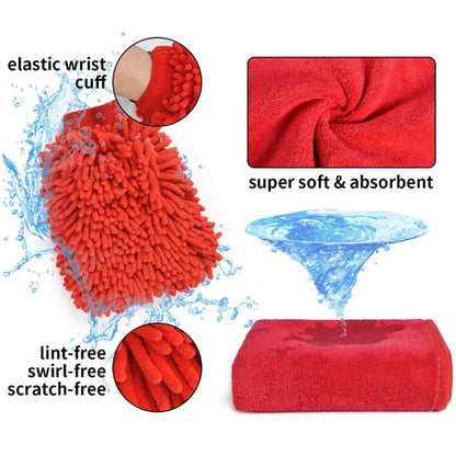 19 in 1  Car Wash Cleaning Brush Electric Drill Brush Head Cleaning Brush Tire Cleaning Brush - Car washing supplies by buy2fix | Online Shopping UK | buy2fix