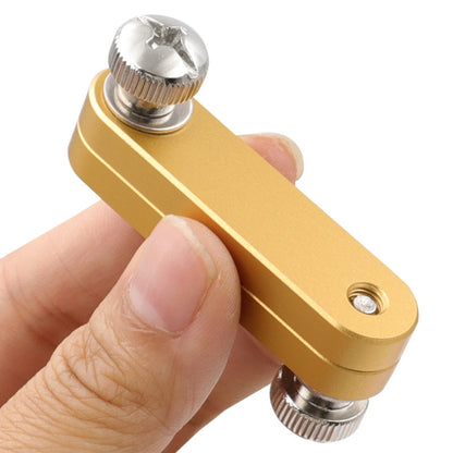 Steel Ruler Limit Adjustment Positioning Block Woodworking Marking Locator(Straightedge Locator) - Others by buy2fix | Online Shopping UK | buy2fix