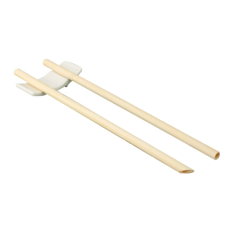 10 PCS Juice Coffee Pearl Milk Tea Natural Degradable Bamboo Straw, Style: 20cm Flat - Cutlery Sets by buy2fix | Online Shopping UK | buy2fix