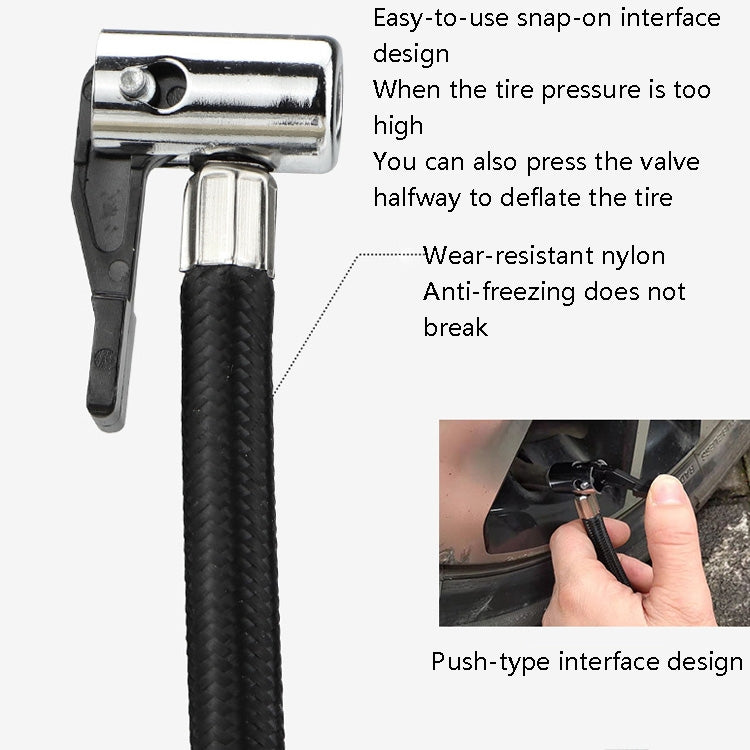 XJ-011 12V Car Portable Mini Emergency Air Pump, Style: Digital Display by buy2fix