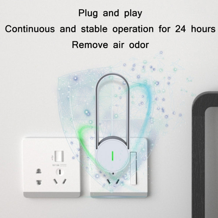 USB Plug-In Negative Ion Air Purifier Odor Deodorizer(Blue) - Air Purifiers & Accessories by buy2fix | Online Shopping UK | buy2fix