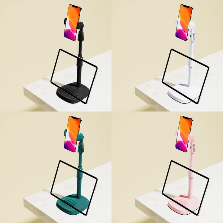 B7 Volcano Telescopic Live Bracket Tablet Phone Dual-Use Stand(Cherry Pink) - Stand by buy2fix | Online Shopping UK | buy2fix