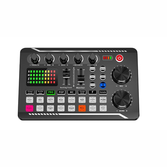 F998 Live Sound Card 16 Sound Effects Noise Reduction Mixers - Live Sound Effects Processors by buy2fix | Online Shopping UK | buy2fix