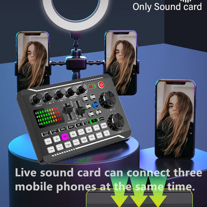 F998 Live Sound Card 16 Sound Effects Noise Reduction Mixers - Live Sound Effects Processors by buy2fix | Online Shopping UK | buy2fix