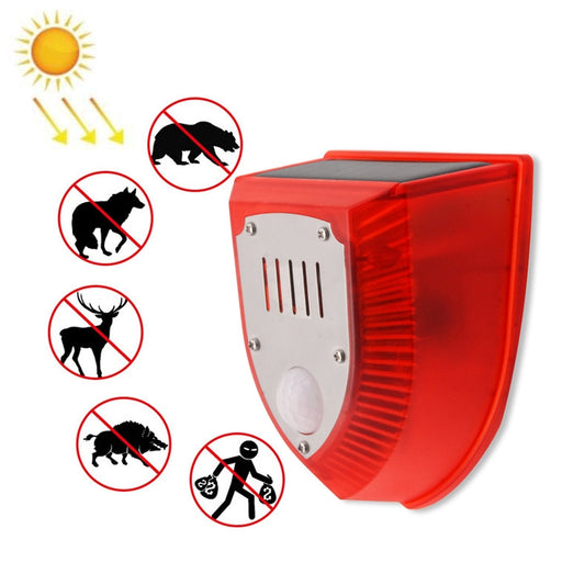 N911M Solar Animal Repeller Outdoor Sound And Light Alarm, Specification: with Induction - Others Alarm by buy2fix | Online Shopping UK | buy2fix
