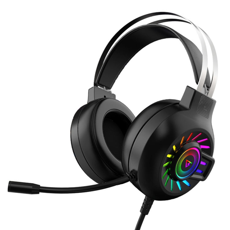 FOREV G97 RGB Luminous Wired Game Headset with Mic, Spec: 7.1 Channel (Black) by buy2fix