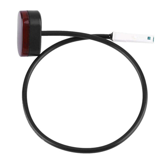 For Xiaomi Mijia M365 Scooter Rear Fending Plate Tail Light Brake Light With Cable & Chip(Black) - Accessories & Parts by buy2fix | Online Shopping UK | buy2fix