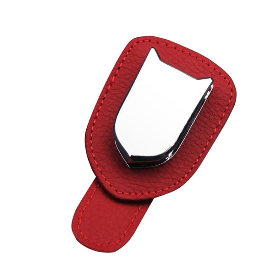 529 Car Sun Visor Glasses Clip Sunglasses Holder(Red) by buy2fix