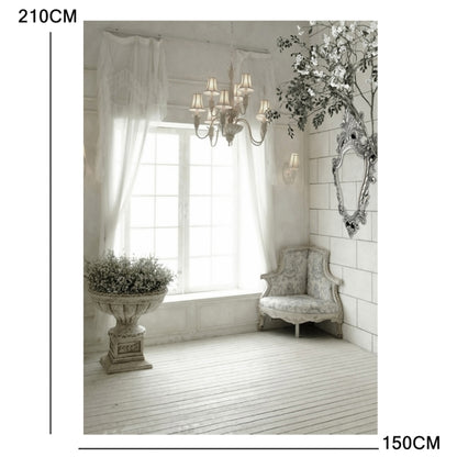1.5m x 2.1m  Window Brick Wall Photo Studio 3D Photography Background - Brick Wall by buy2fix | Online Shopping UK | buy2fix