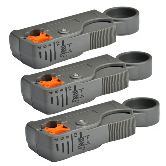 3 PCS Coaxial Cable Stripper Stripping Pliers Cable Stripping Tool(1024) by buy2fix