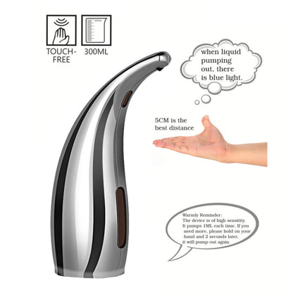 GM-S1805A Automatic Induction Soap Dispenser(Silver) - Soap Dispenser by buy2fix | Online Shopping UK | buy2fix