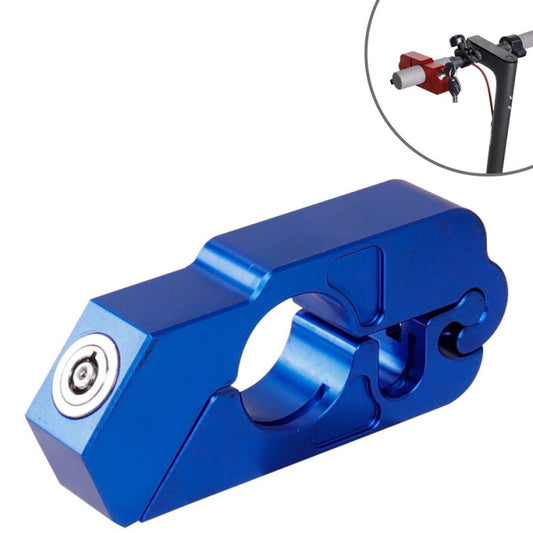 Electric Scooter Handlebar Lock For Xiaomi Mijia M365(Blue) - Accessories & Parts by buy2fix | Online Shopping UK | buy2fix