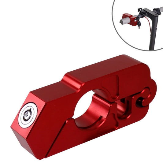 Electric Scooter Handlebar Lock For Xiaomi Mijia M365(Red) - Accessories & Parts by buy2fix | Online Shopping UK | buy2fix
