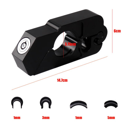 Electric Scooter Handlebar Lock For Xiaomi Mijia M365(Red) - Accessories & Parts by buy2fix | Online Shopping UK | buy2fix
